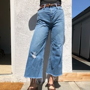 BDG culotte medium wash jeans!